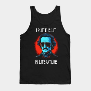 I Put The Lit In Literature Tank Top